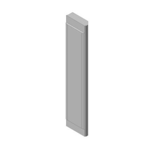 Šamotová deska zadní, boční 2 HEAT R/L 2G S 70.44.33.23